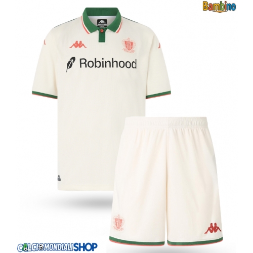 Maglie da calcio OGC Nice Seconda Maglia Bambino 2025-26 Manica Corta + Pantaloni corti)